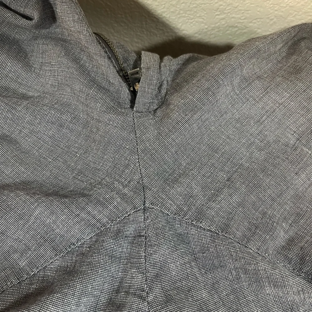 Banana Republic Blue and Gray Plaid Trousers